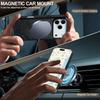 LC.IMEEKE For iPhone 17 Pro Max Magnetic Case Compatible with MagSafe Leather + TPU Back Cover