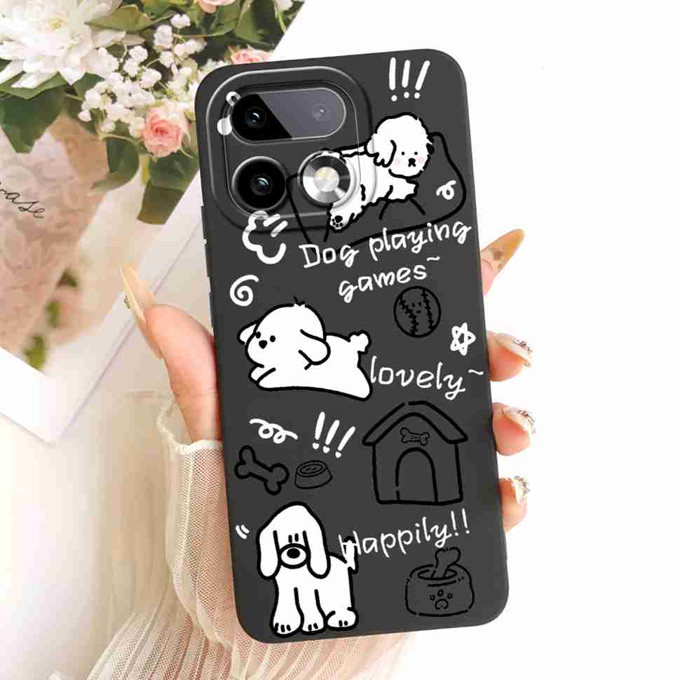 For Realme 16 Pro 5G RMX5121 6.78" Case Cartoon Animals Silicone Back Cover For Realme 16Pro 16 PRO RMX5120 Bumper Phone Cases