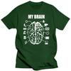 Novelty Vintage Photographer Brain T-Shirt Mens Short Sleeves  Streetwear Hip Hop Printed T Shirts Top Tees
