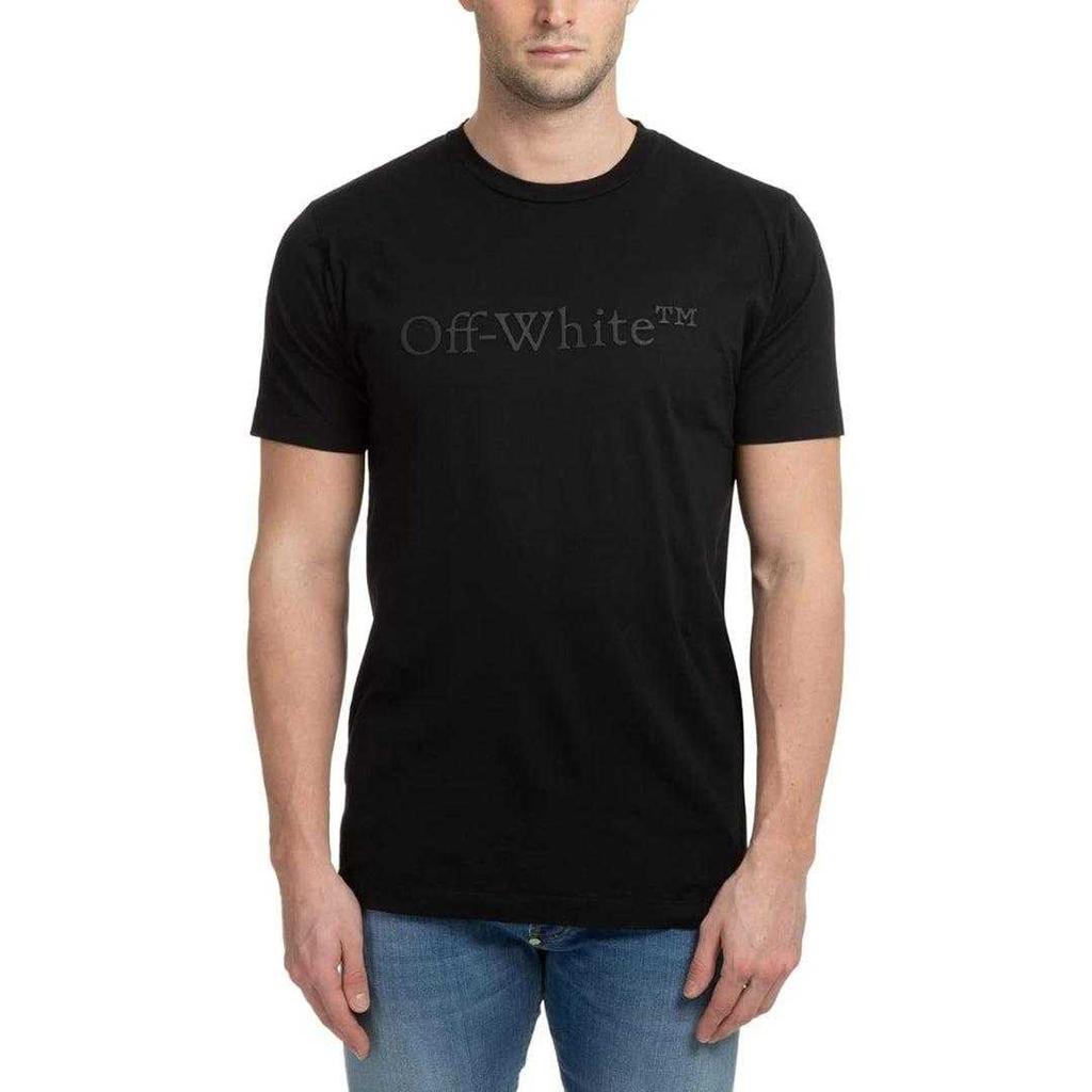 Off White Mens Bookish Laund Slim T-Shirt
