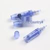 Electric Blue Bayonet Micro-Needling Device - MTS Nano Microcrystal with 12/36 Pins for Mesotherapy