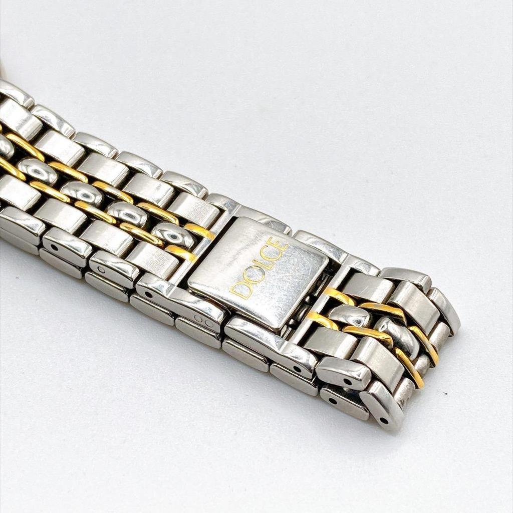 Used SEIKO Dolce Men's Watch Quartz With Box New Battery Combi 587