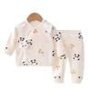 Neugeborenen Vier Jahreszeiten Reine Baumwolle Kimono Oberteil & Hose Set