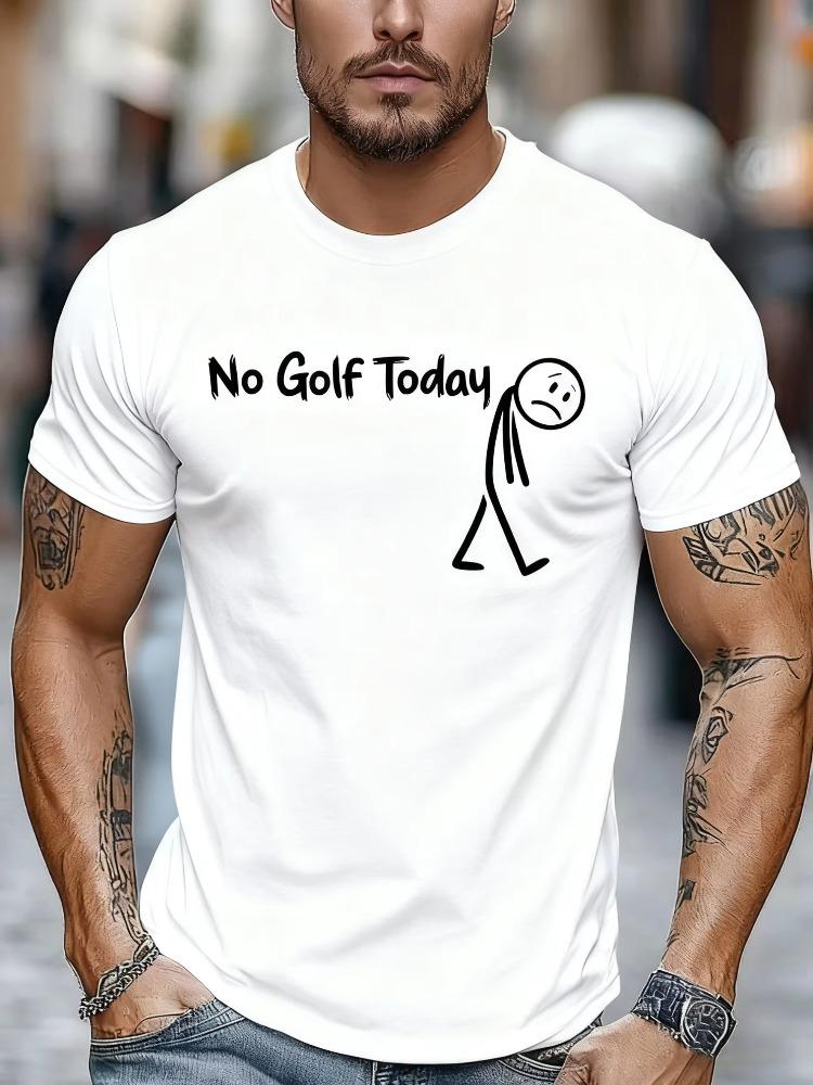 

100% Cotton Summer Men s T Shirt Soft Breathable Fabric Today s Design Has No Golf Pattern Printing Suitable Daily Commuting S разноцветный