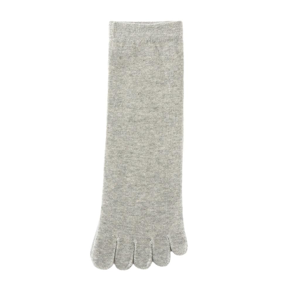 Hosiery Men s Five Finger Socks Odor Resistant Sports Socks Split Toe Socks Five Toe Socks Soccer светло-серый