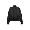 Zara Solid Color Baseball Collar Zip Long Sleeve Jacket Men Jacket Black 05070304800-33