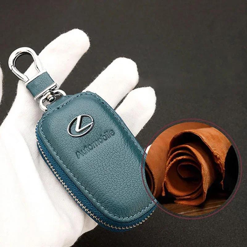 PPFX2 Top Layer Leather Car Key Case Cover for Lexus IS300 IS250 RX350 RX300 RX GS NX IS CT200H GS350 NX200T ES350 ES250 Accessories