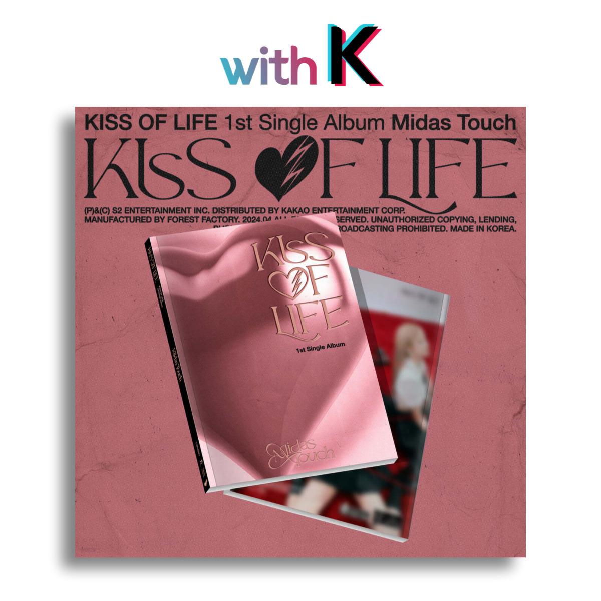 

KISS OF LIFE - Midas Touch / 1-й сингл-альбом (Фотокнига вер.) Photobook ver.