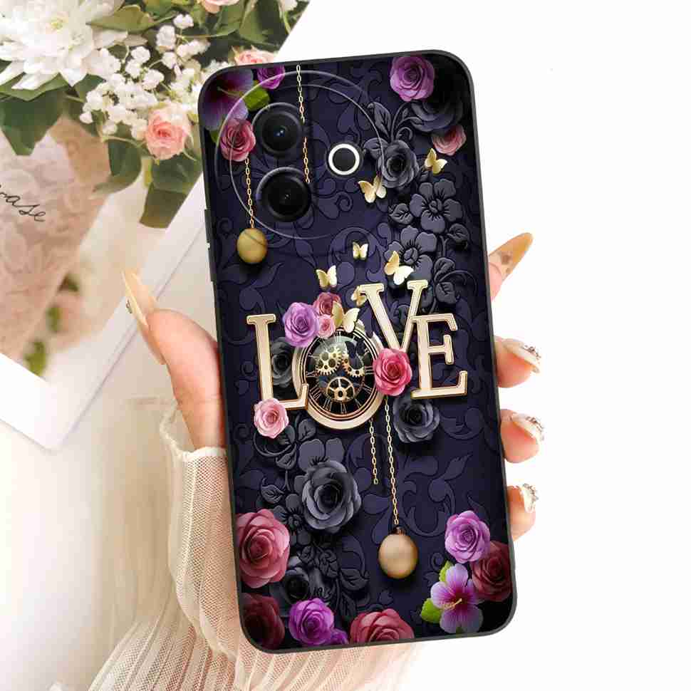 For Vivo Y39 5G V2443 V2436 Case Cat Rabbit Pattern Silicon Soft Cover For Vivo Y39 Y 39 Y300i Y 300i Phone Shell Casing