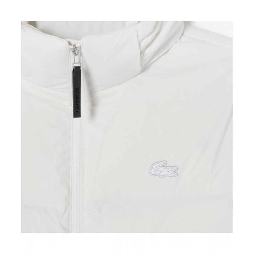 Lacoste Women S Sungdong Down Jumper [off White]