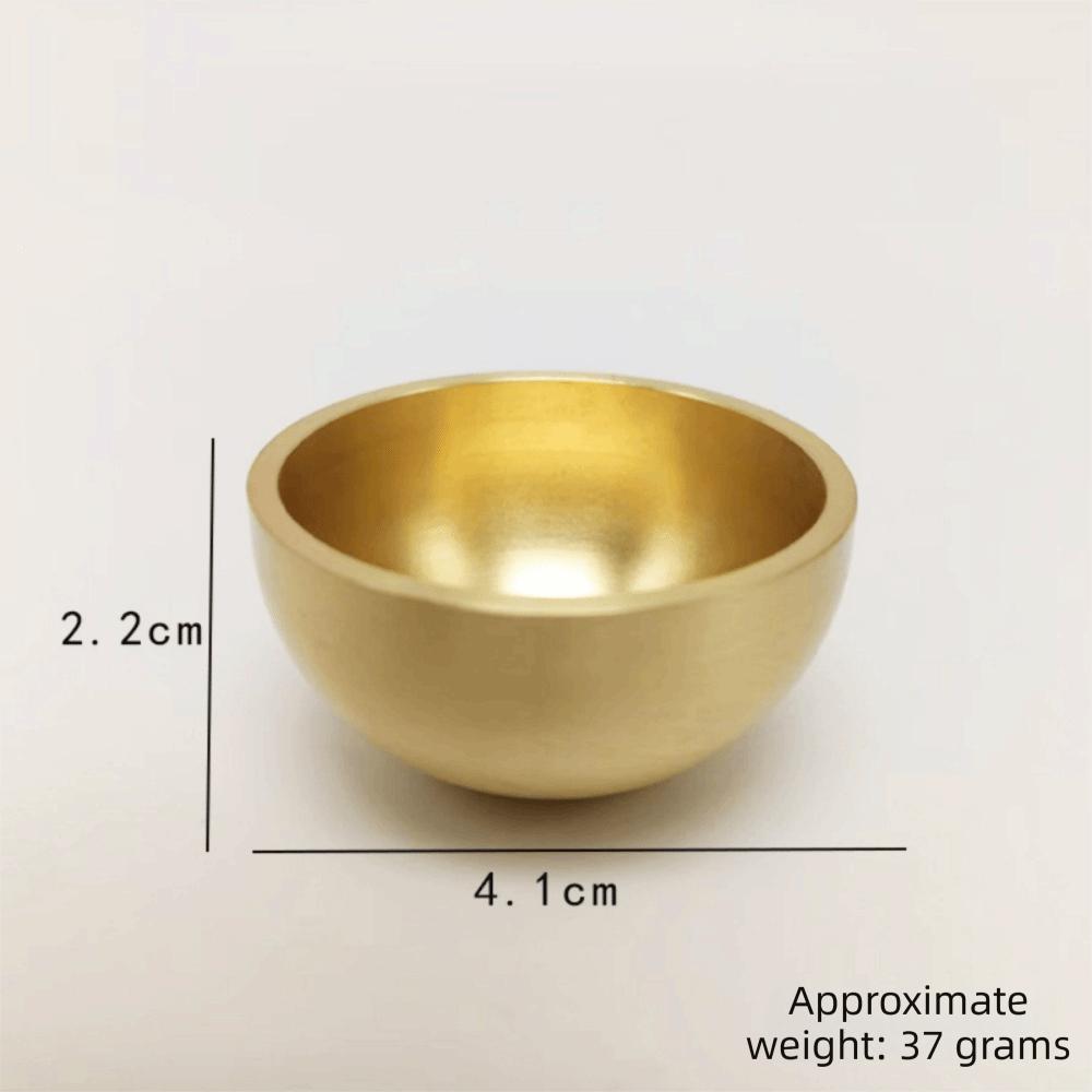 Sanskrit Meditation Sound Bowl Handmade Brass Brass Singing Bowl Mini Singing Bowl  Sound Healing