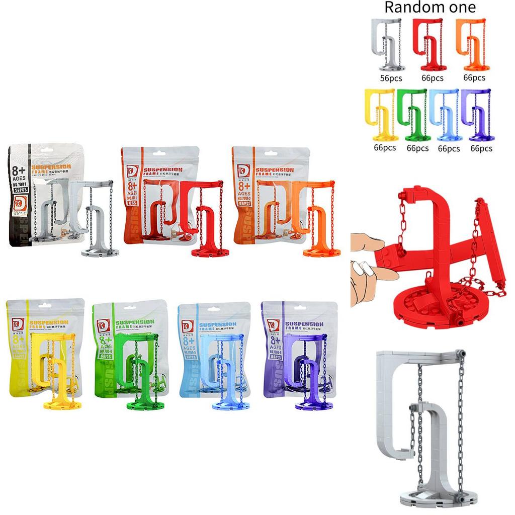 Wholesale Creative Tension Balance Frame Suspension Art Anti-gravity Stretching Building Blocks Insert Diy Toys
