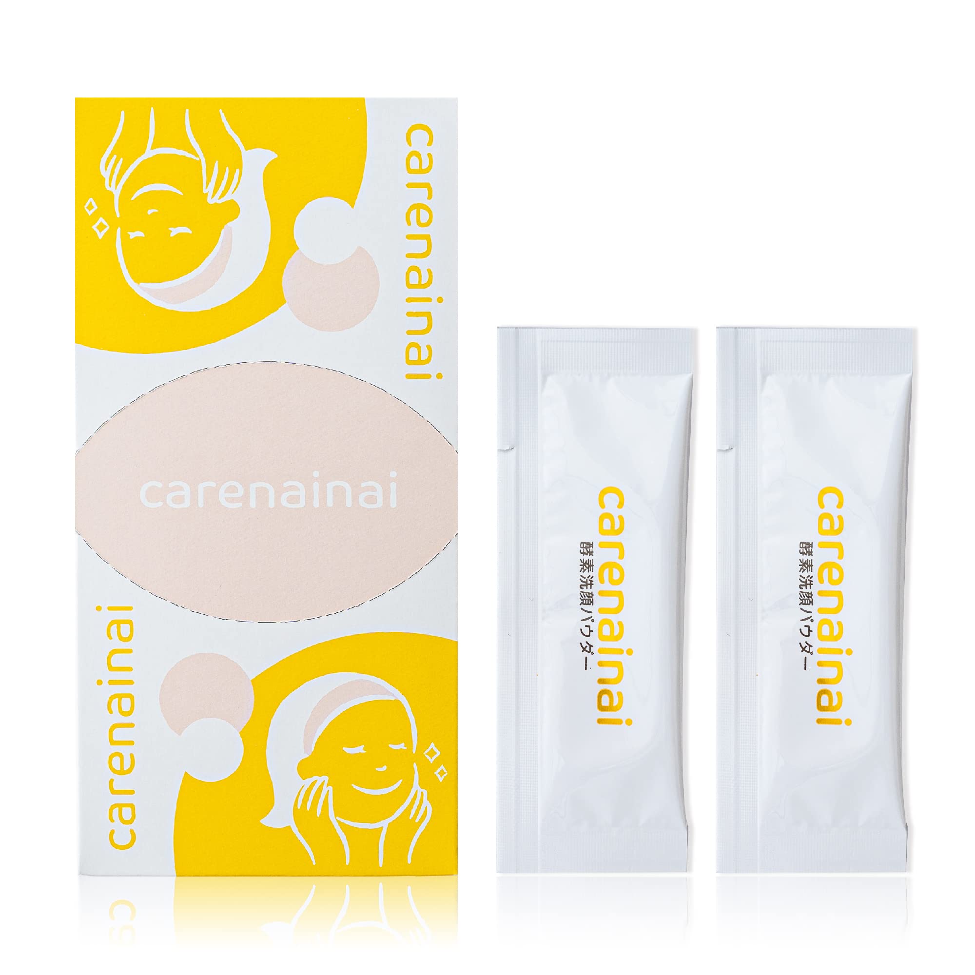 

carenainai Carenainai Ферментный очищающий порошок для лица 30 пакетиков в индивидуальной упаковке