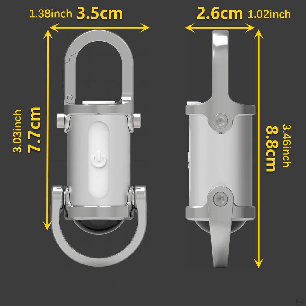 Compact Keychain LED Torch for Easy Carrying And Use During Outdoor Activities