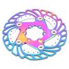 Mountain Bike  Plated Cooling Disc Brake Rotor 6 Nails Cycling Accessories(140mm 5.5in )