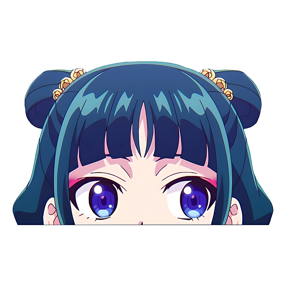 

EARLFAMILY 13cm Mao Mao Speaker Anime Car Decal Truck Window Decal Waterproof Laptop Wall Decal Vinyl Decoration