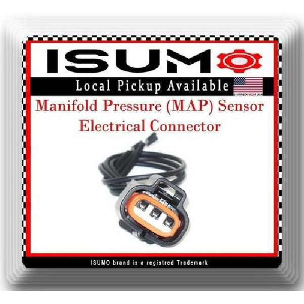 Manifold Pressure (MAP) Sensor Connector Fits: Chevrolet PontiacToyota Suzuki