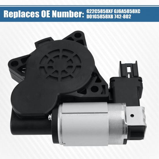 742-802 Power Window Lift Motor Compatible with Mazda 3, Mazda 5, Mazda 6, Mazda CX-7, Mazda CX-9, Mazda RX-8, Replace# G22C5858XF, GJ6A5858XC,