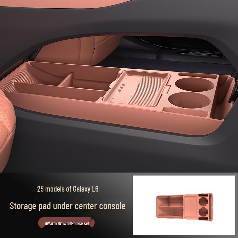 Geely 25 Galaxy L6 Center Console Armrest and Storage Box for Car Interior Modification