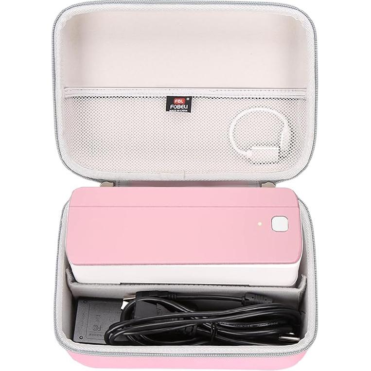 FBLFOBELI Hard Case for POLONO/for Phomemo/for SVANTTO/for YOTON/for Rollo/for Nelko/for Omezizy Bluetooth Thermal Shipping Label Printer - 241BT