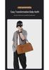 New Lightweight Multi-functional Travel Bag: Large-Capacity, Wear-Resistant, Foldable Gym/Business Shoulder & Handheld Bag.