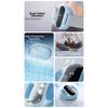 Adjustable Speed Electric Fascia Massage Ring Muscle Handheld Massager  Full Body Relaxation