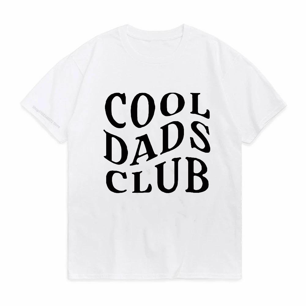 Cool Dads Club Tshirt Fathers Day Funny Husband TShirt Daddy Dad To Be T Shirt Men Cotton Oversized Male Clothes Gifts