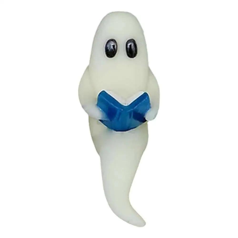 Terrifying Mini  Ghost Figurines Halloween Small Ghost Tiny Figures  Landscape Figure Ornament