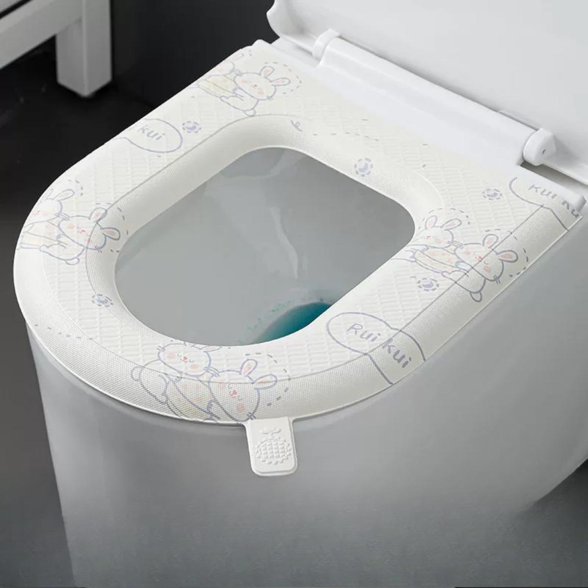 

Несмываемая подушка для сиденья унитаза Four Seasons Universal EVA High Foam Toilet Seat Waterproof (Кролик) белый