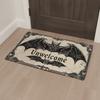 Crystal Velvet Halloween Unwelcome Floor Mat Gothic Style Decorative Door Mat  Party