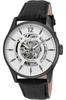 Invicta D Automatic Stainless Steel and Leather Casual Black Men's 'Objet Art' Watch, Color (Model 22597?)
