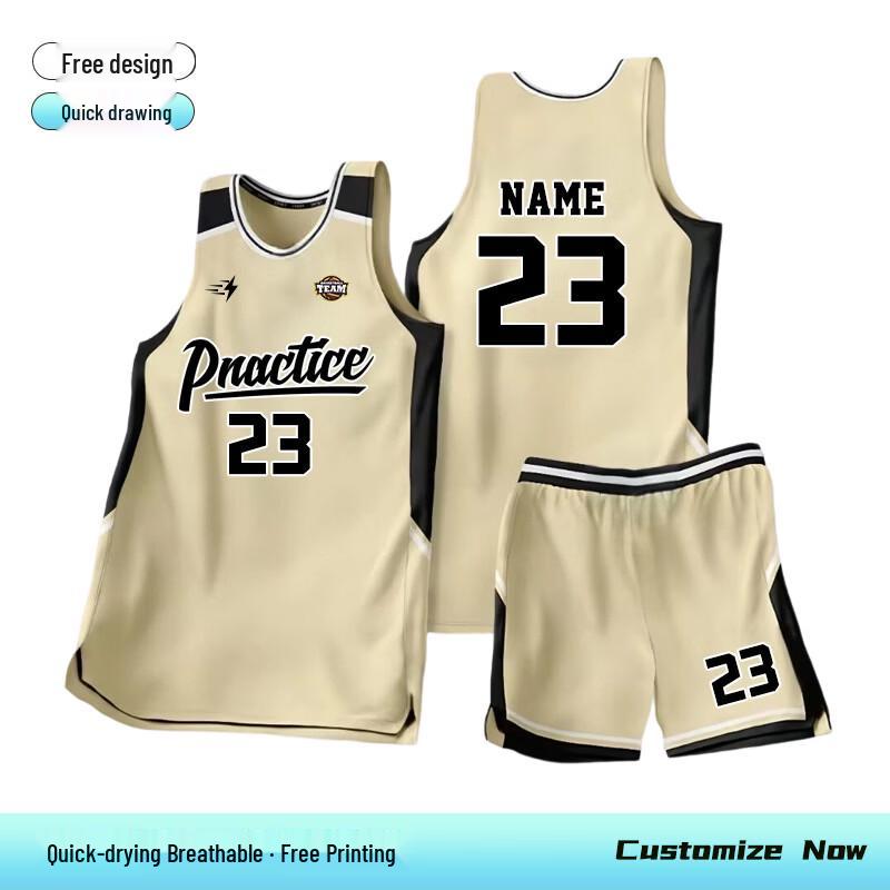 Men's Custom American Style Basketball Jersey Set