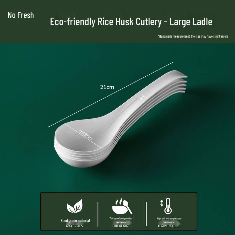 Eco-Friendly Rice Husk Disposable Dinner Bowl