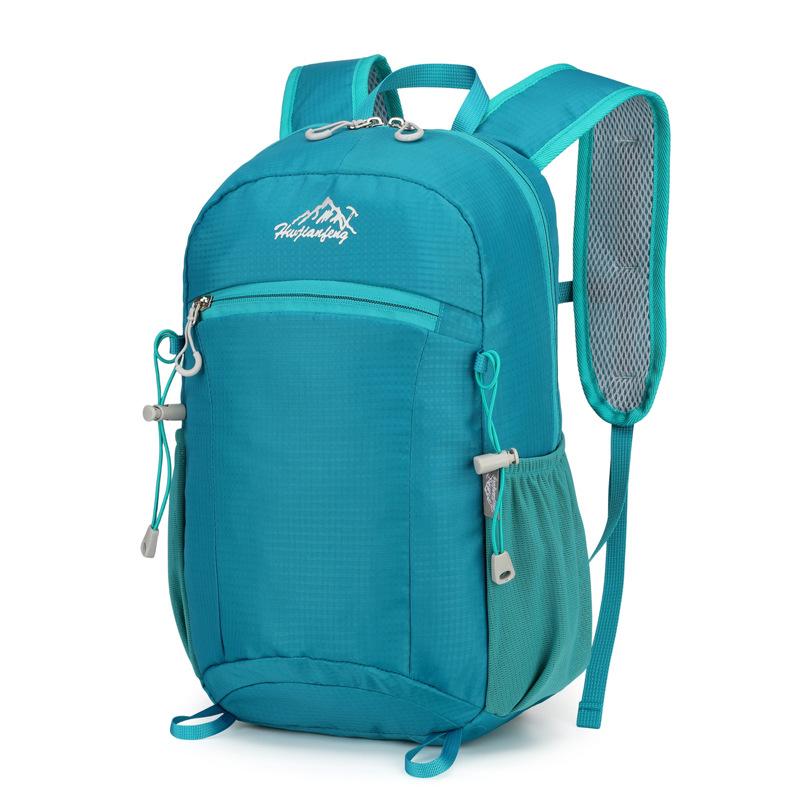 Schoolbag Outdoor Sports Lightweight Folding Backpack Large Capacity Portable Hiking Bag Sports Leisure Cycling Backpack