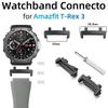 Breathable Silicone Band For Huami Amazfit T-Rex 3 2 1 T-Rex 3Pro 44mm 48mm T-Rex Ultra Colorful Strap Sport Watchband Belt