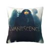Evanescences Rock Band Square Pillowcase Cushion Cover Pillow Case Throw Pillow Cover for Home Sofa Living Room