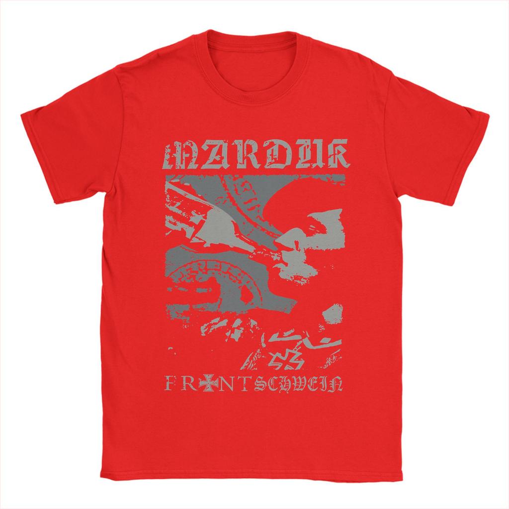 Oversized T Shirt Summer Marduks Band  Hippie T-Shirts  Cotton Tshirt for Man Y2K Classic Printed Short Sleeve Tops