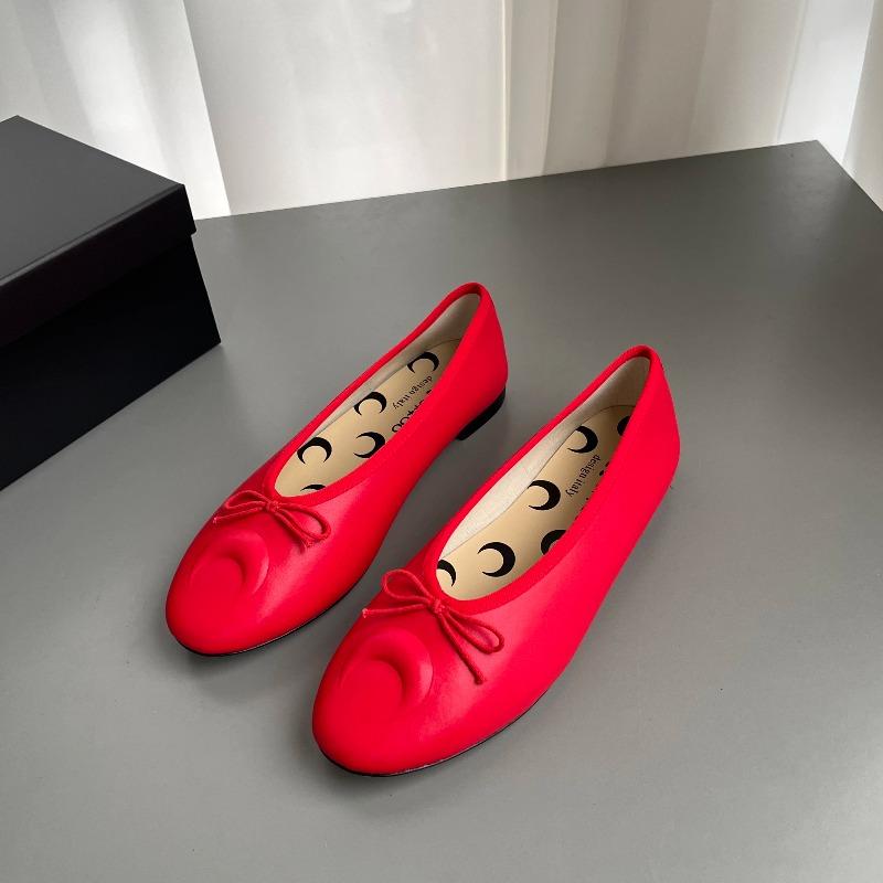 Fashion 2025 New Knot Flat Bot Single Shoes Women's Slip-On Ballet Shoes Mary Janes Spring and Autumn Casual Fashion Footwear