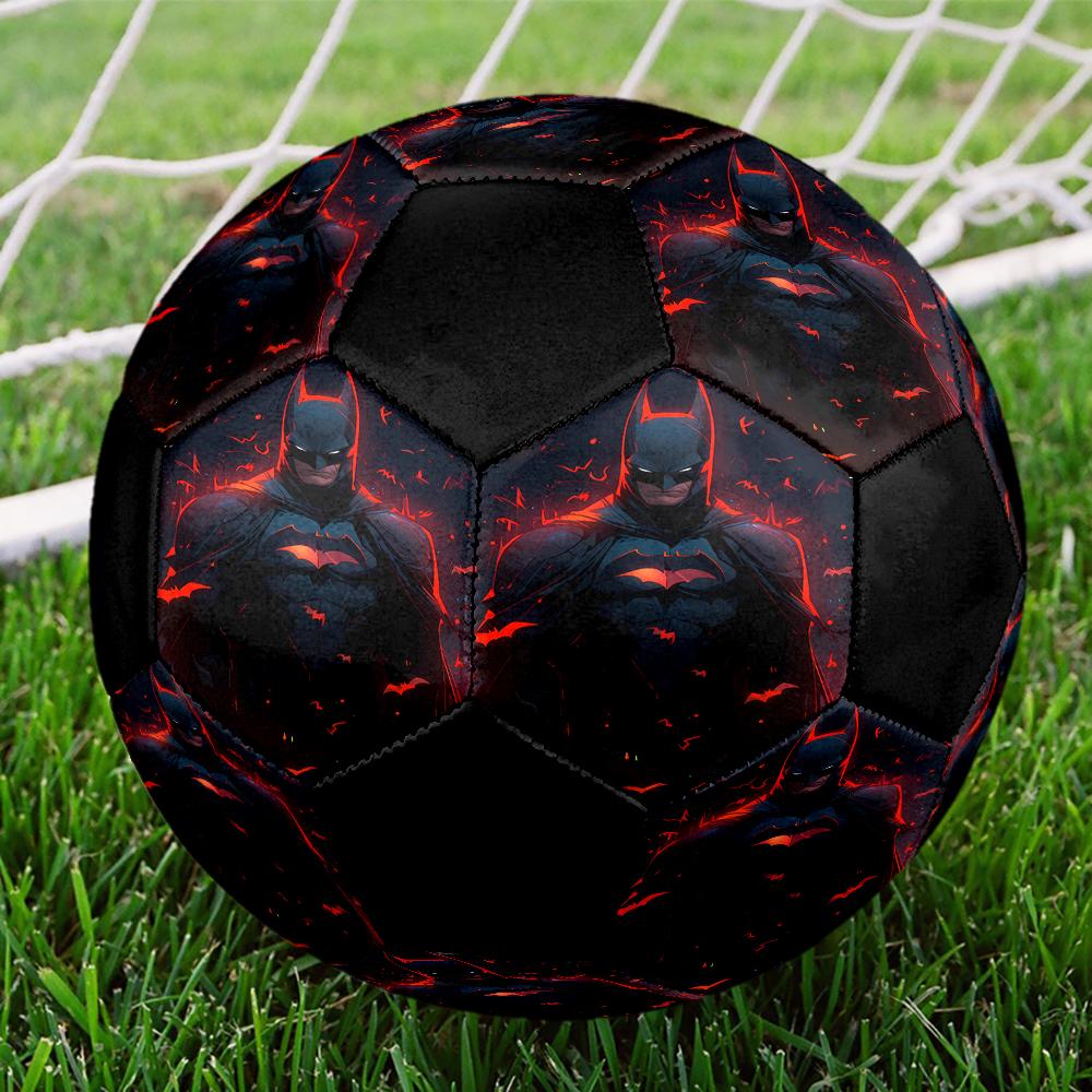 Batman Theme Size 5 Soccer Ball, Suitable for Both Indoor and Outdoor Matches, a Gift Suitable for Everyone.