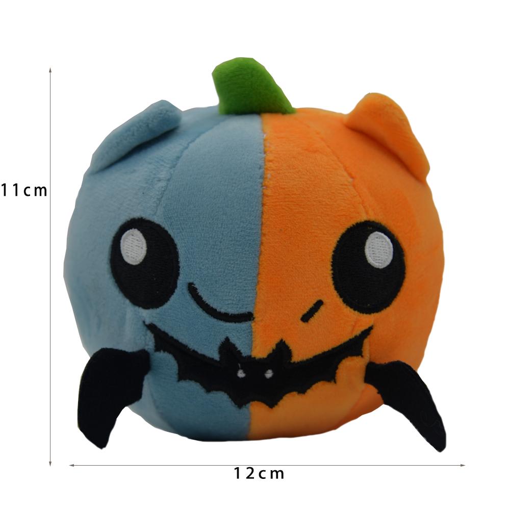 

TreasuringU Funny Pumpkin Plush Toys Horror Cartoon Pumpkin Stuffed Dolls Plushies Pillow Decoration for Halloween Party Gifts