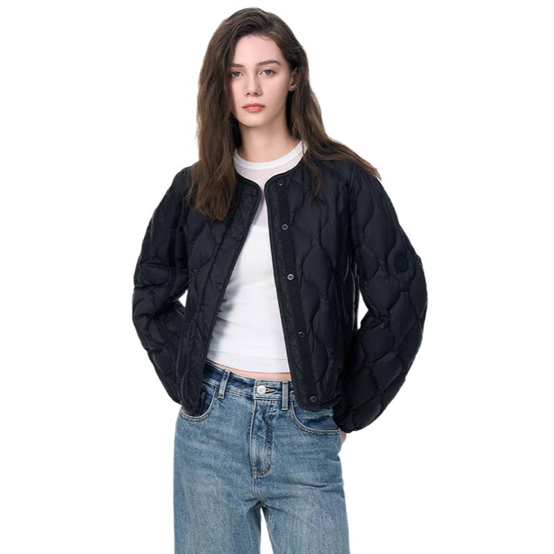 

Jinyujie Women s Lightweight 90% Duck Down Short Jacket M