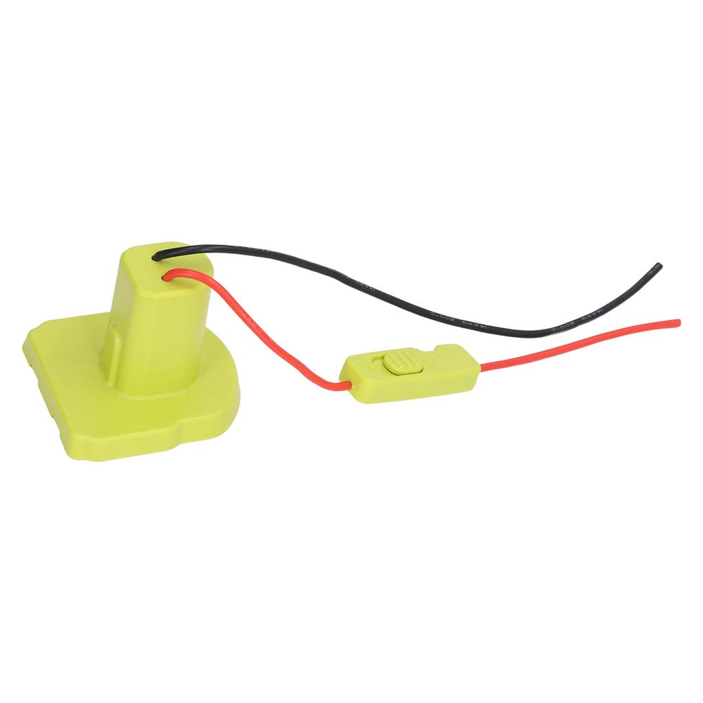 Akkupadpter Überstromschutz Fester Halt Lithium-Akku-Konverter mit 30A Sicherung für Ryobi One + 18v