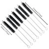 Xiaomi Nylon Straw Cleaning Brush Kit Pipe Cleaner Stainless Steel Long Handle Cleaning Bottle Brush Cleaning Tool (1/2 Set)