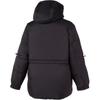 Puma Solid Color Hooded Logo Print Jacket Unisex Jacket Black 932542-01