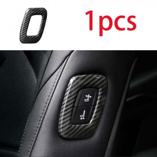 Carbon Fiber Power Seat Control Button Frame For Toyota Camry Trim 2018-