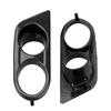 Front Bumper Car Fog Light Covers Car styling 1 Pair Dual Hole Surround Air Duct For BMW E46 M3 2001-2006