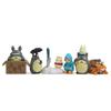 Totoro My Neighbor Cat Bus And Girl Anime Character Mini Model Set Ornament