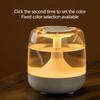 Air Humidifier Cute Ultrasonic Colorful Night Light Mini Humidifier Diffuser Transparent Portable Home Bedroom Aroma Diffuser