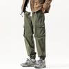 New Men's Overalls Casual Loose High-end Trousers Men's Trendy Brand Leggings Wear Long Pants
