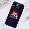 JDM Drift Car Phone Case For iPhone 17 Pro Max 16 15 13 12 11 14 Pro Max Plus 13 12 Mini 16e 17 Air Cover
